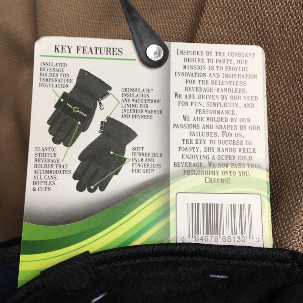 Tail Gator men’s beverage gloves - Picture 3 of 6